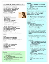 esl teaching materials for writing